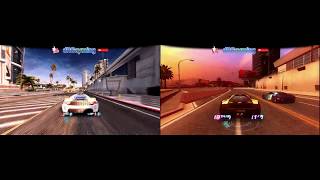 Split/Second PC vs PSP Comparison