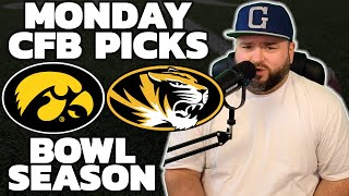 Iowa vs Missouri Picks - College Football Bowl Season With Kyle Kirms