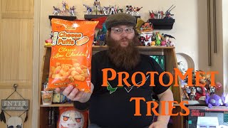 ProtoMet Tries Old Dutch Mini Cheese Puffs Classic Yellow Cheddar