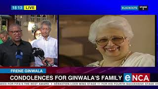 Tributes pour in for Frene Ginwala