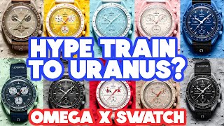 OMEGA X SWATCH SPEEDMASTER HYPE TRAIN TO THE MOON! Is It Marketing Genius?