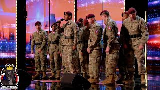 82nd Airborne Chorus Full Performance & Judges Comments | America's Got Talent 2023 Auditions Week 6