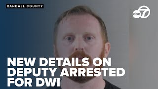Randall Co. deputy arrested for DWI was going 33 mph over speed limit, per DPS