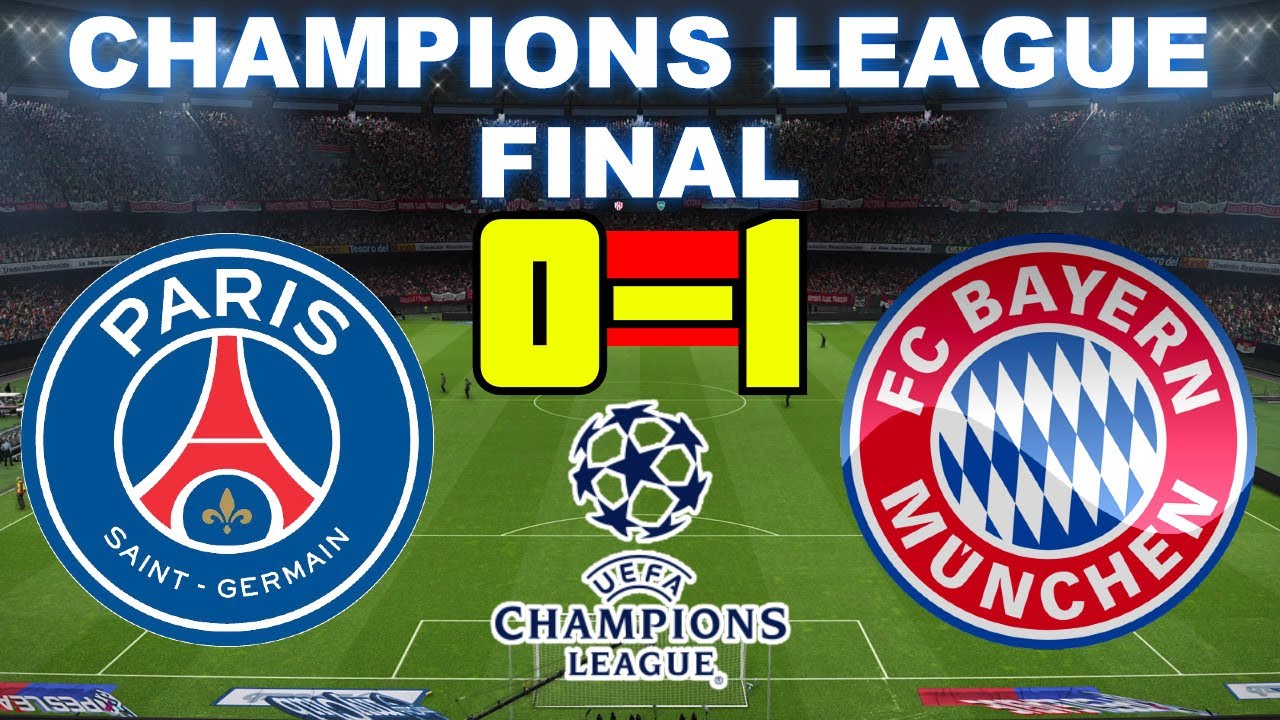 PSG Vs BAYERN MUNICH 1-0 | FINAL UEFA Champions League - 23/08/2020 ...