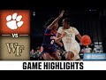 Clemson vs. Wake Forest Women's Basketball Highlights (2022-23)