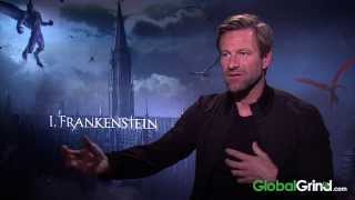 I, Frankenstein Interviews: Aaron Eckhart, Yvonne Strahovski Talk Twitter, Love & More