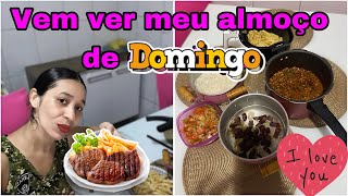 nosso almoço de domingo rapidinho fácil  vem aprender comigo 🍚🍛🥙