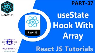 37 | useState Hook With Array In React | React Hooks | React useState | React State (Hindi/Urdu)