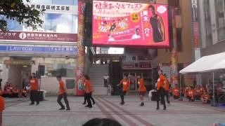 浦添高校ダンス部 ダンス テンプス前 2014.11.1 ⑩