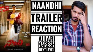 Naandhi Trailer Reaction || Allari Naresh || Varalaxmi Sarathkumar | Vijay Kanakamedala | Naandhi ||