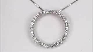 Diamond Circle of Love Pendant 1.10 Cara