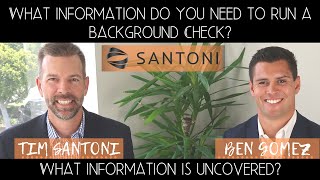 Background Checks 101-Ep 3: What's needed to run a background check & what information is uncovered?