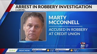 Indy man arrested for robbing Carmel bank