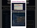 🔥 Custom Range Slider Using HTML, CSS & JavaScript #coding