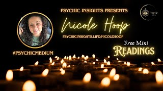 Free Mini Readings with Nicole Hoop