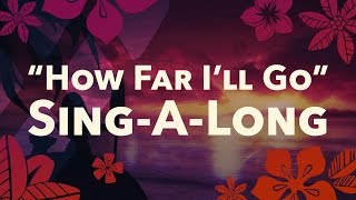 Moana : How Far I'll Go | #ReadAlong | Disney