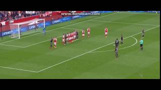 Dusan Tadic Freekick Vs Arsenal