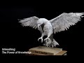 Newspaper Eagle Sculpture | DIY Art with Books 📚🦅 |  The Power of Knowledge