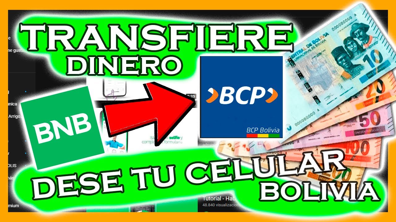 Como Hacer Una TRANSFERENCIA Desde BNB A OTROS BANCOS - YouTube