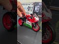 Miniature Ducati 1199 diecast model moto #shorts #moto #diecast #diecastcollection