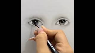 Learn how to draw eyes | how to draw realistic Eye with pencil step by step toturial | drawing eyes