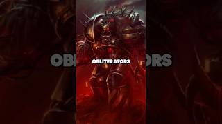 Obliterators EXPLAINED - LIVING DAEMONIC WEAPONS #warhammer #warhammer40k #lore #explained