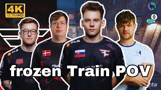 frozen w/Karrigan/neo/rain (Train) | FACEIT 3000 ELO | Jan 19, 2025 | CS2 POV/DEMO