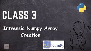 Python NumPy Tutorial for Beginners to Advanced - Session 3 #WithMe | NumPy Array Python Training
