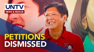 Comelec First Division junks 3 disqualification cases vs. BBM