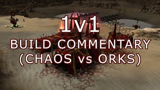 [1v1] CHAOS Build Orders Commentary #1 | Dawn of War: Soulstorm