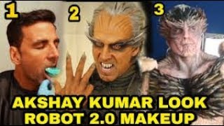 Robot 2.0 ऐसे हुई अक्षय की मेकअप | Robot 2.0 Akshay Kumar Makeup