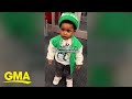 Adorable toddler goes viral for saying hi to everyone in the store