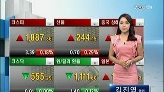 [시황센터-AM11:00] 코스피 코스닥 매매동향_2013년 8월 9일 방송