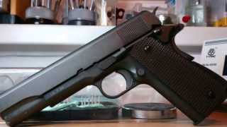 KWC 1911A1 Colt co2 GBB Blowback field strip and user review