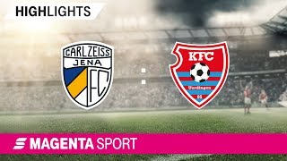 FC Carl Zeiss Jena - KFC Uerdingen | Spieltag 30, 18/19 | MAGENTA SPORT