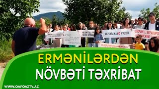 ERMƏNİLƏR AĞDAM-ƏSGƏRAN YOLUNU BAĞLADI