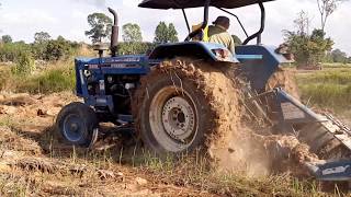 อดีตเคยแพง และแรง FORD 6610 TRACTOR ปั่นดินกระจาย รับจ้างไถนา EP.6003