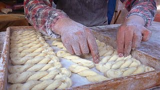 역대급 달인의 현란한 스킬! 초스피드 꽈배기와 도너츠 Super Fast! Amazing Skill of Donut Master - Korean street food