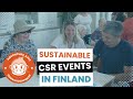 Corporate Social Responsibility Events in Finland | Adventure Apes – Partner for Sustainable Travel