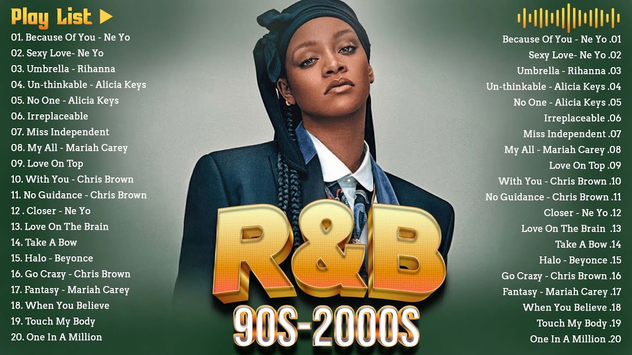 Best Of R B Mix 90s 2000s 2023 Rihanna Usher Chris Brown Beyonce