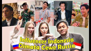 DIKIRA BUKAN ORANG INDONESIA! REAKSI GADIS RUSSIA LIHAT INFLUENCER INDONESIA