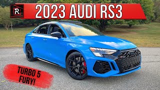 The 2023 Audi RS3 Is A Pint-Sized Super Sedan With A Turbo Unicorn Under The Hood