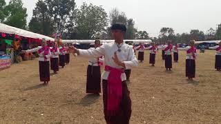 รำบูชาพระแม่โพสพ /2561งานบุญกุ้มข้าวใหญ่อำเภอประจักษ์ศิลปาคม