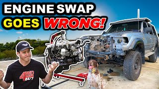 12HRs to fit SOOTY'S ENGINE! Does it Start? Things do NOT go smoothly! Sooty 2.0 Build Pt 3