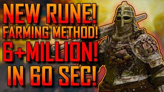 Elden Ring | 6+ MILLION RUNES! In 60 SEC! | NEW Rune Farming GLITCH! | Get MAX Level FAST!