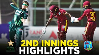 2nd Innings Highlights | Pakistan Women vs West Indies Women | 2nd ODI 2024 | PCB | M2F2A