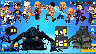 BOBOIBOY FUSION NEW ELEMENTAL VS MONSTER HOUSE EATER in STUMBLE GUYS