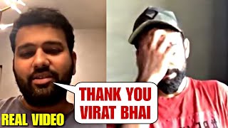 Rohit Sharma Thanked & Consults Emotional Virat Kohli after RCB helped MI to qualify for Playoffs