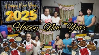 Happy New Year | Welcome 2025 | Simple Celebration with Family