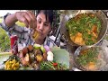 Bodo style pork curry eating || bodo Mukbang